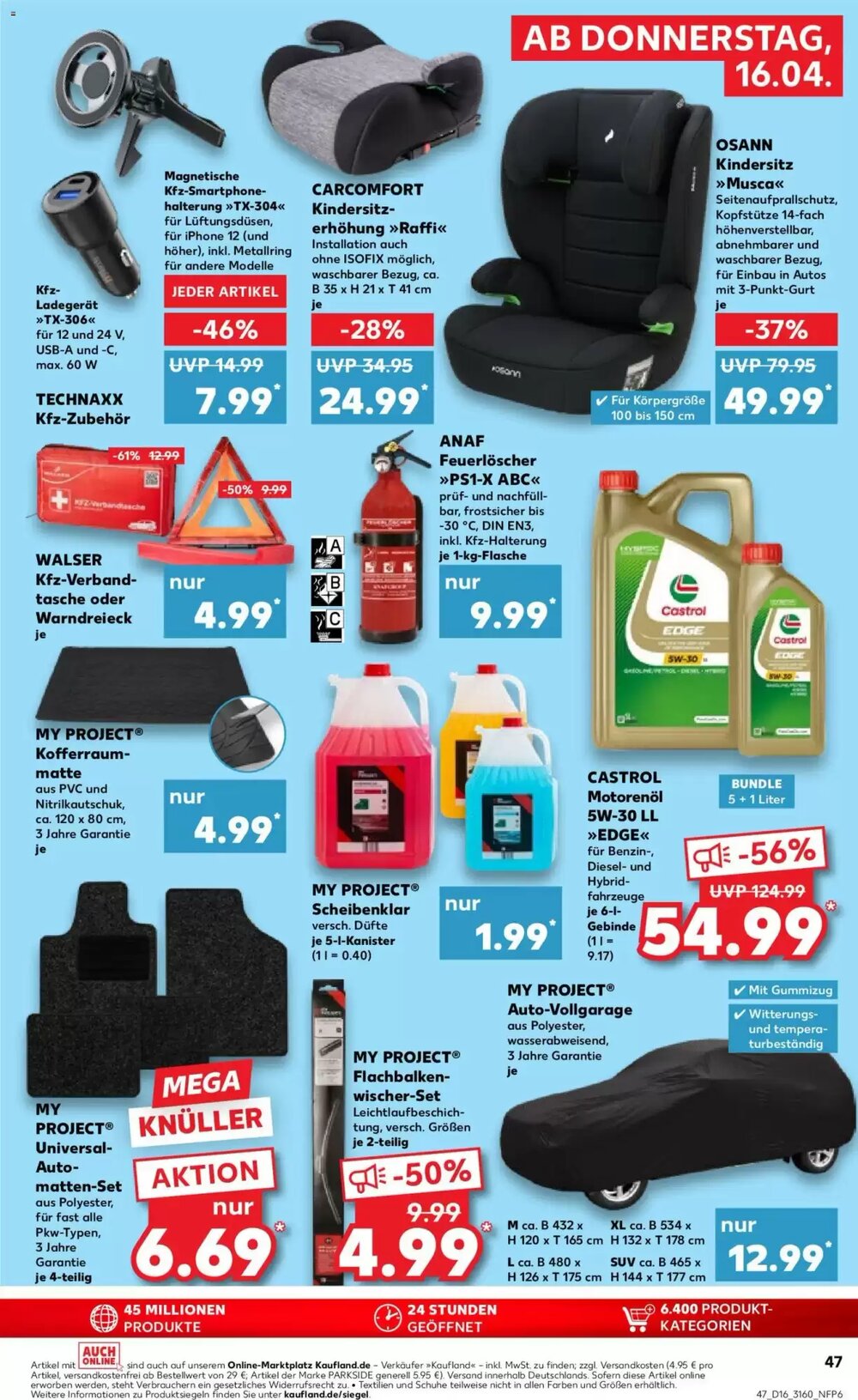 Kaufland Prospekt (ab 16.04.2026) zum Blättern - Seite 47