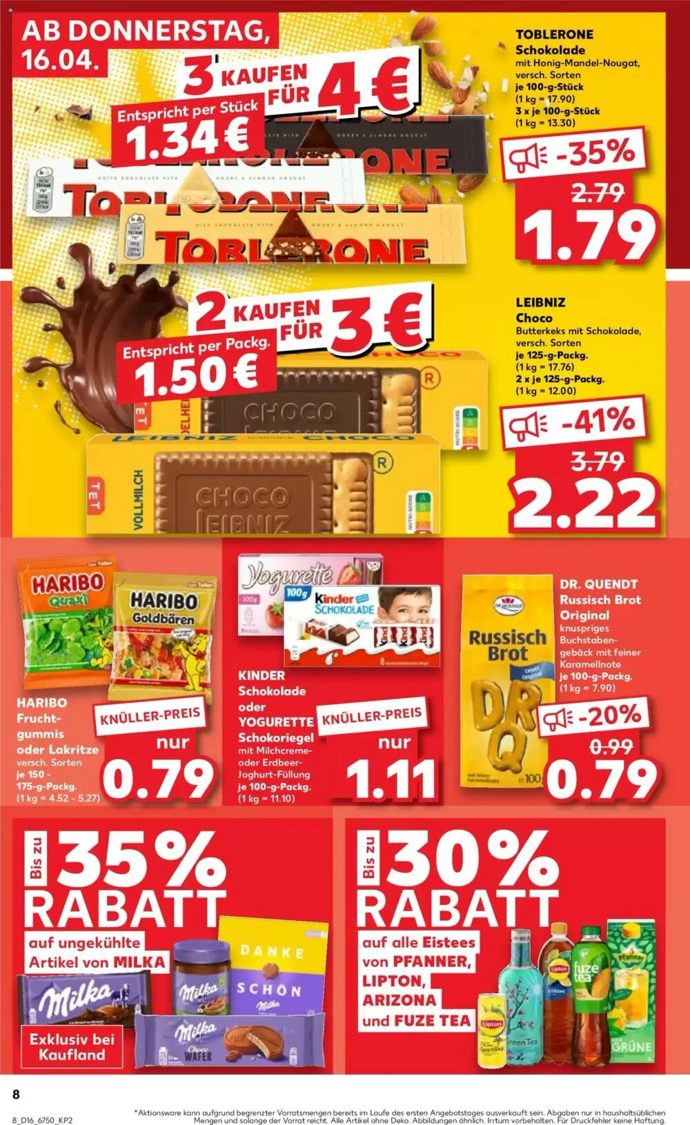 Kaufland Prospekt (ab 16.04.2026) zum Blättern - Seite 8