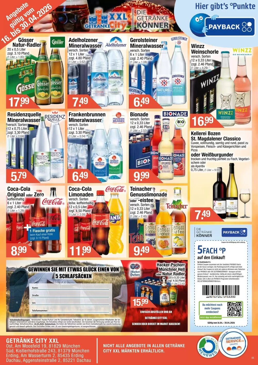 Getränke City Prospekt (ab 16.04.2026) zum Blättern - Seite 2