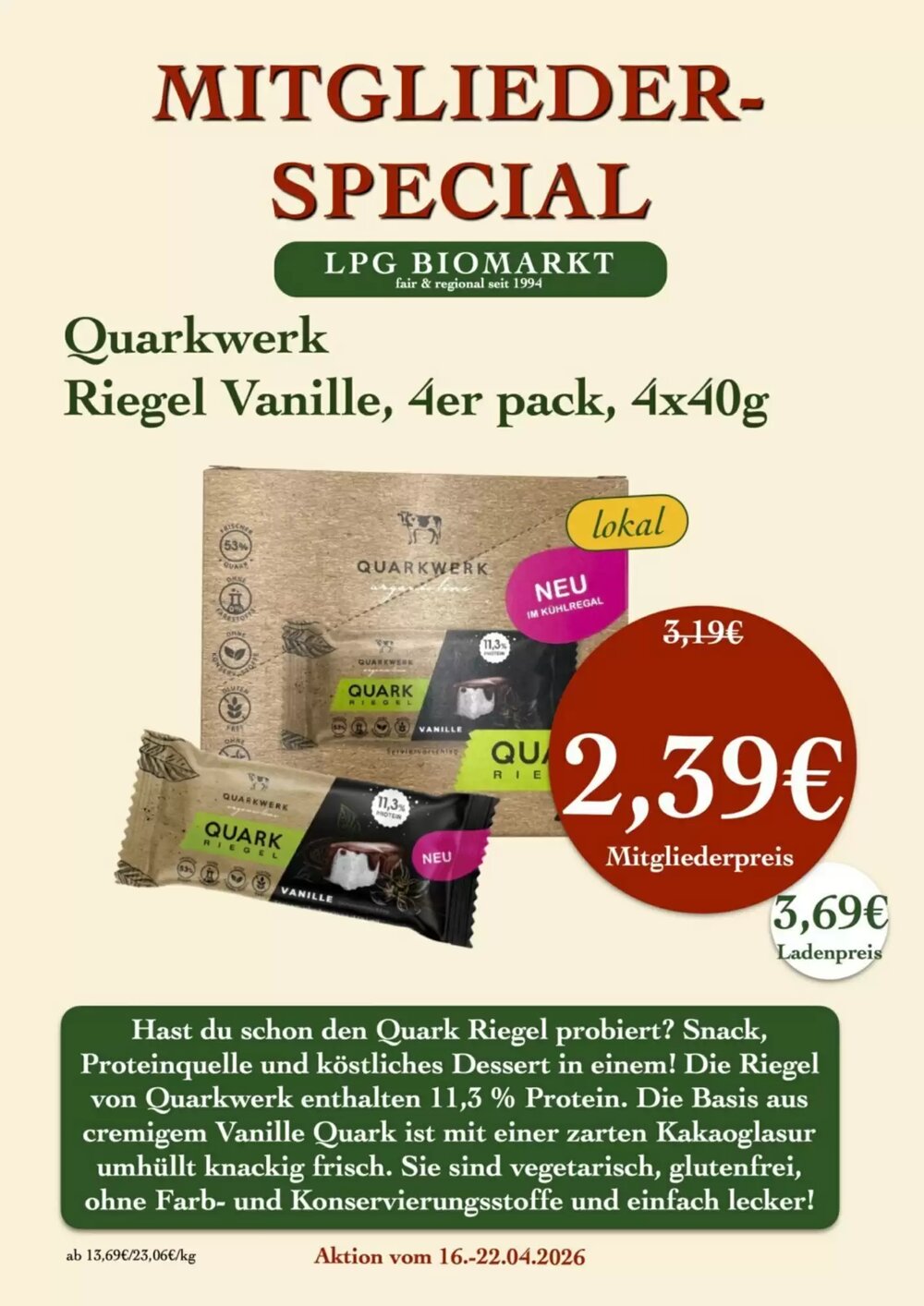 LPG Biomarkt Prospekt (ab 16.04.2026) zum Blättern - Seite 11