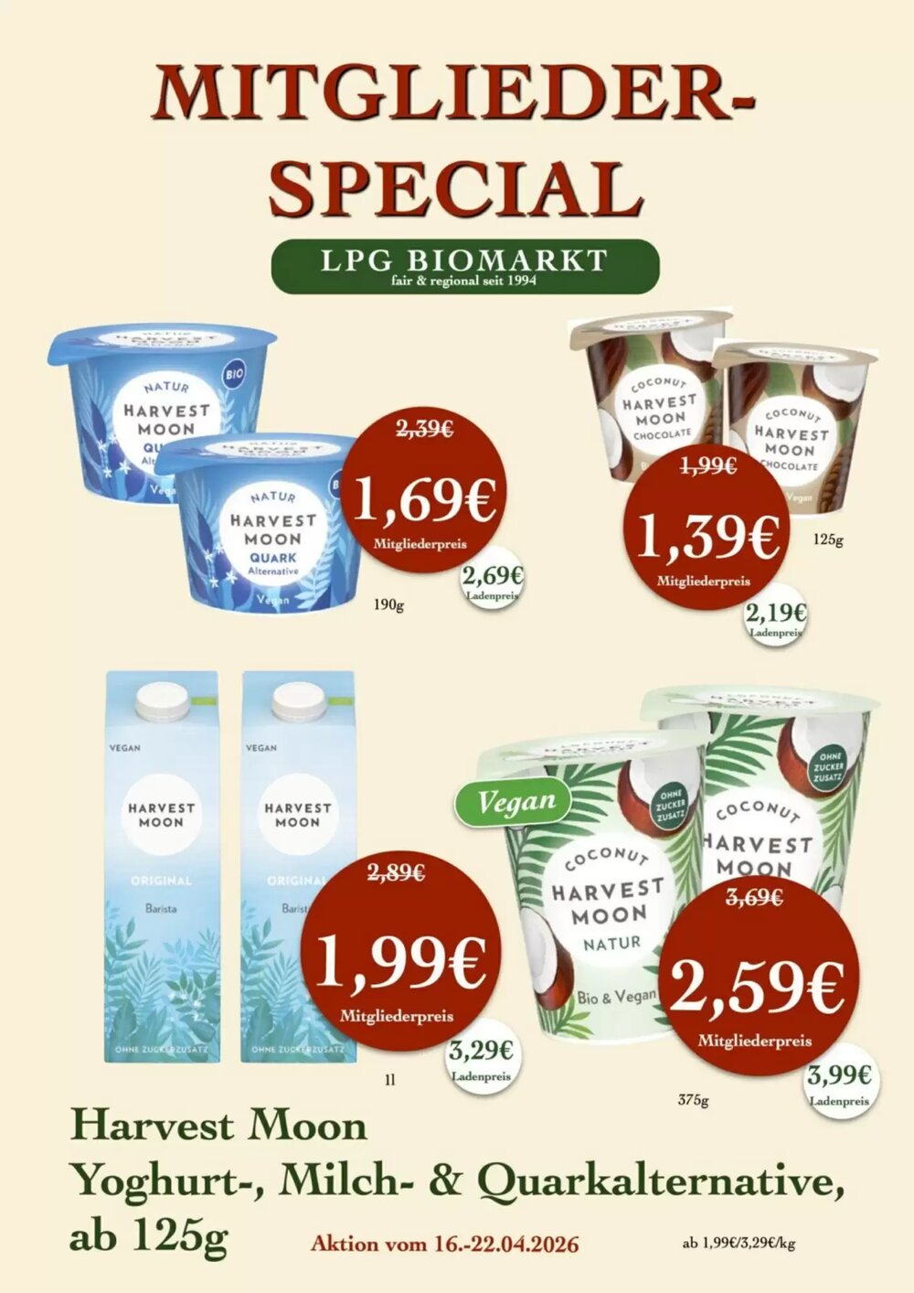 LPG Biomarkt Prospekt (ab 16.04.2026) zum Blättern - Seite 14