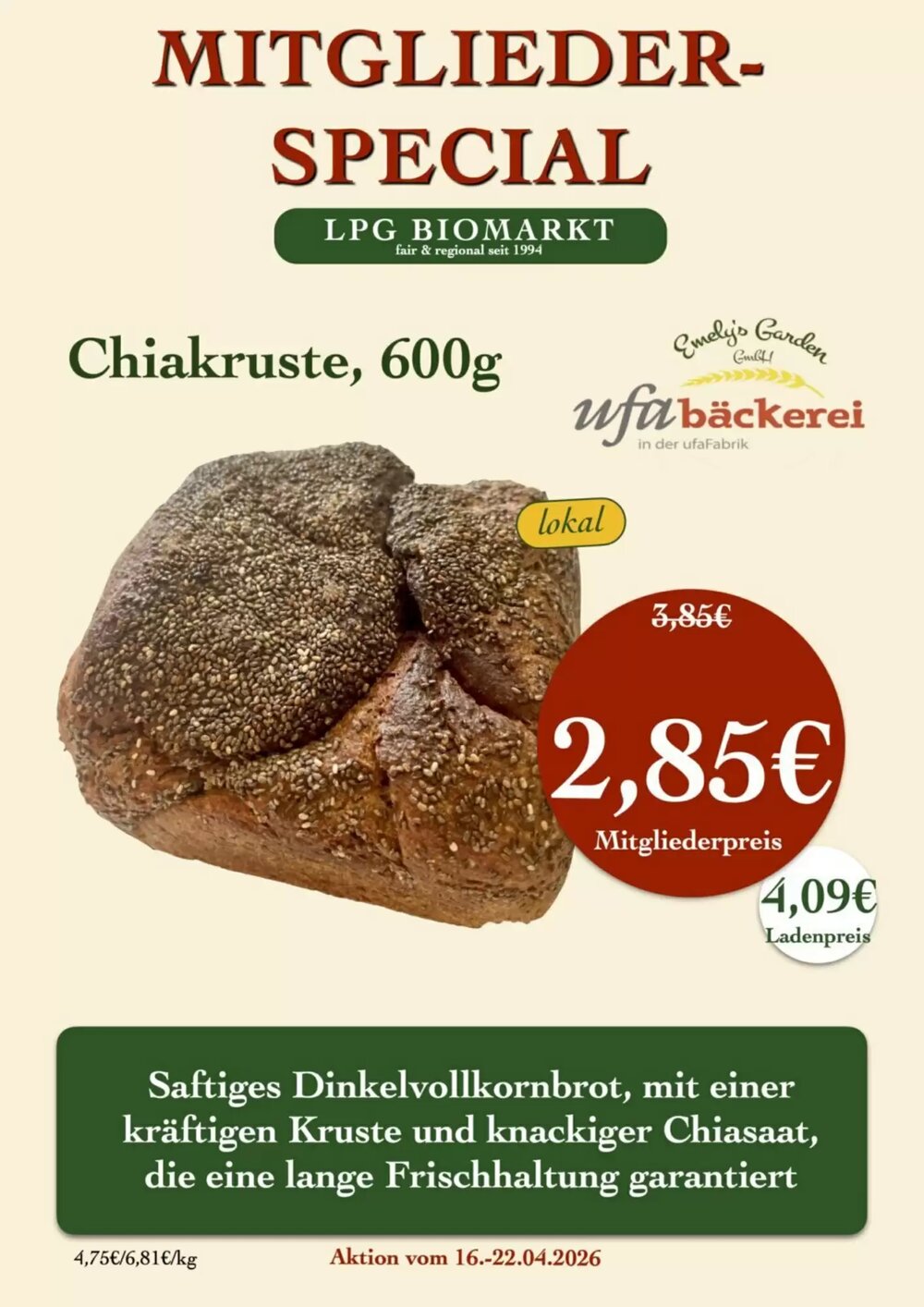 LPG Biomarkt Prospekt (ab 16.04.2026) zum Blättern - Seite 15