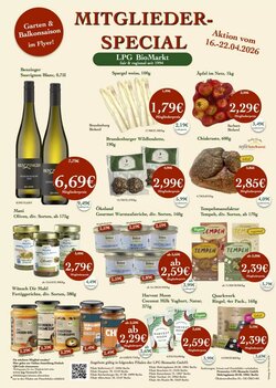LPG Biomarkt Prospekt (ab 16.04.2026) zum Blättern