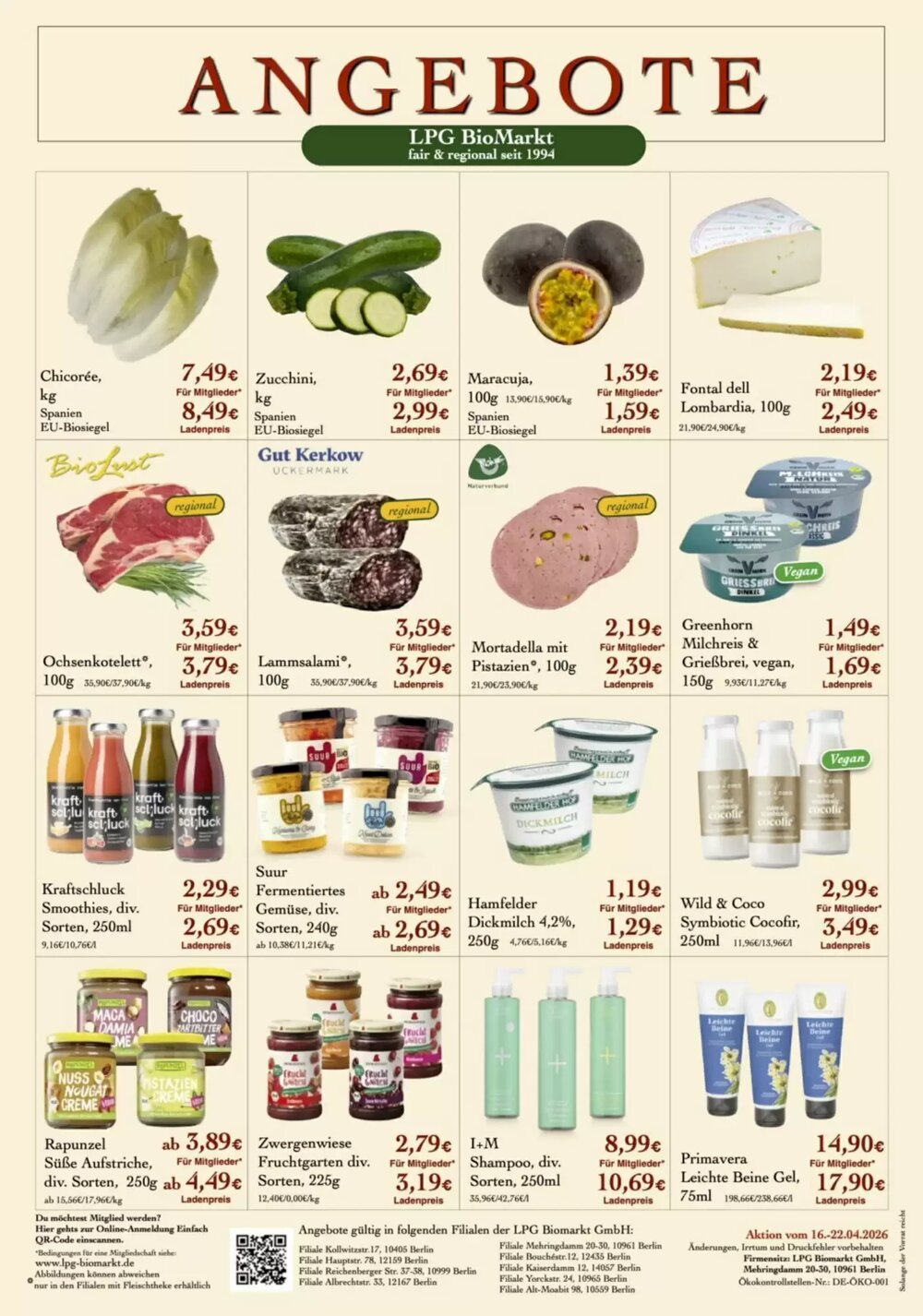 LPG Biomarkt Prospekt (ab 16.04.2026) zum Blättern - Seite 2