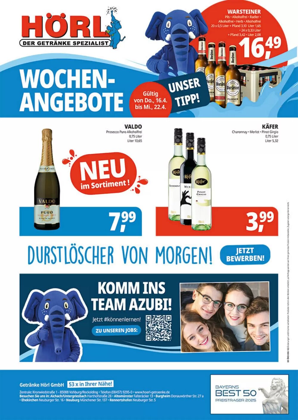 Hörl Getränke Prospekt (ab 16.04.2026) zum Blättern - Seite 2