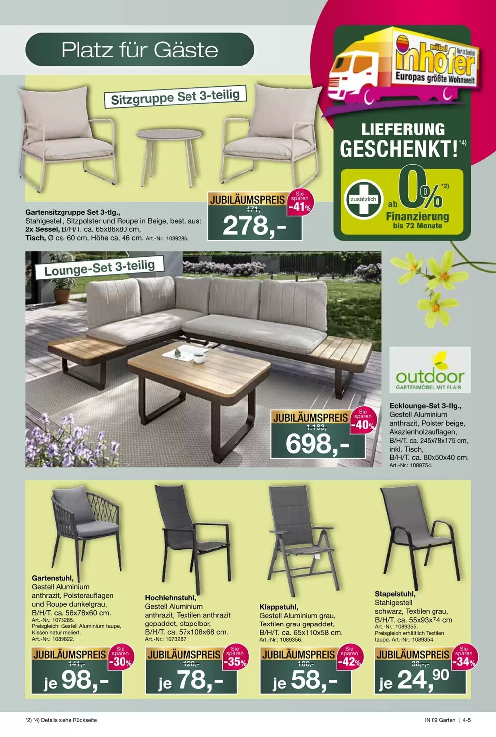 Möbel Inhofer Prospekt (ab 16.04.2026) zum Blättern - Seite 5