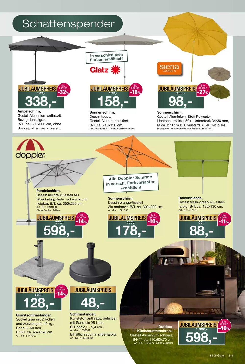 Möbel Inhofer Prospekt (ab 16.04.2026) zum Blättern - Seite 9