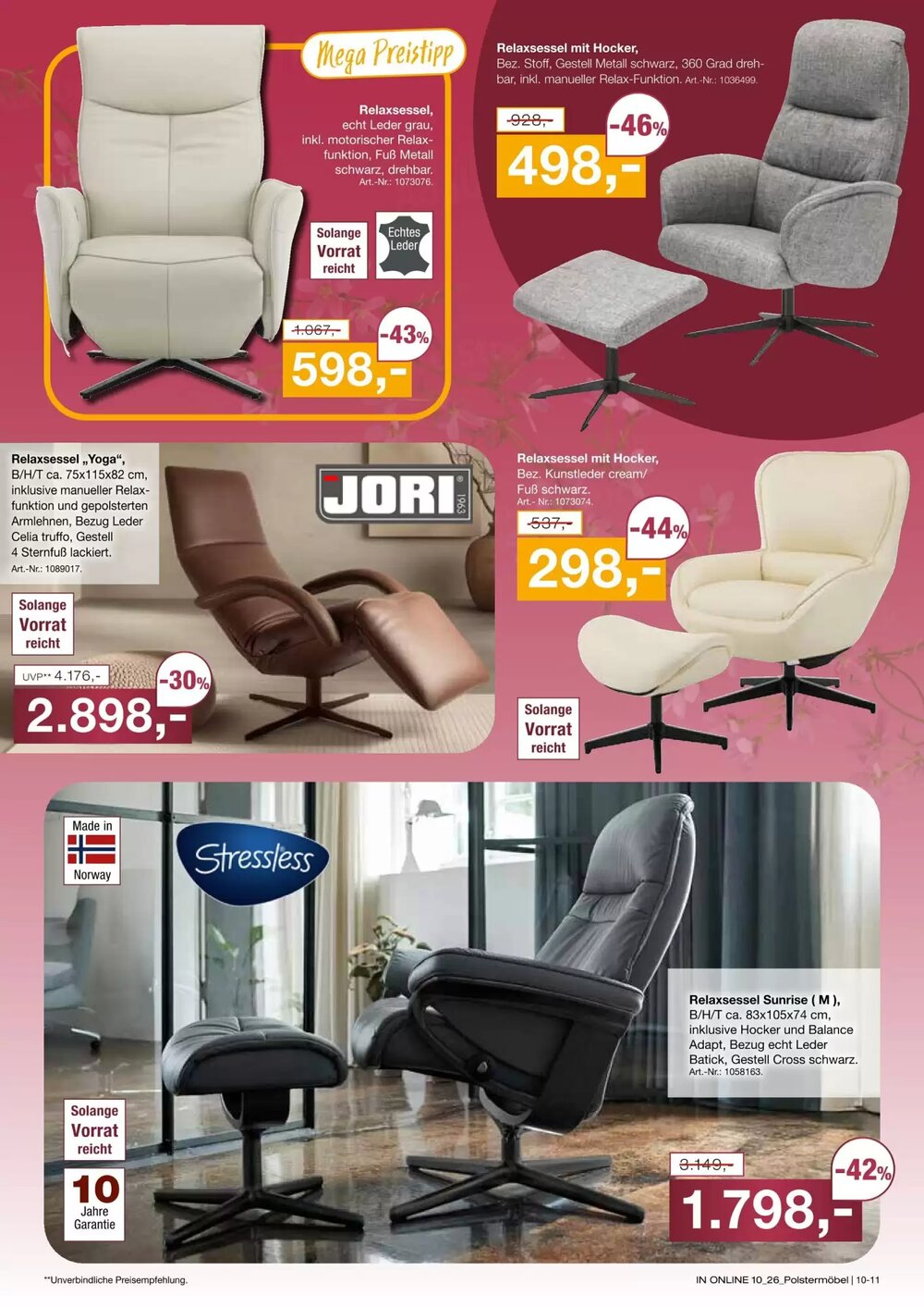 Möbel Inhofer Prospekt (ab 16.04.2026) zum Blättern - Seite 11
