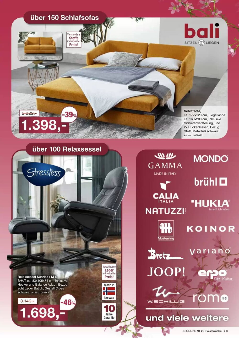 Möbel Inhofer Prospekt (ab 16.04.2026) zum Blättern - Seite 3