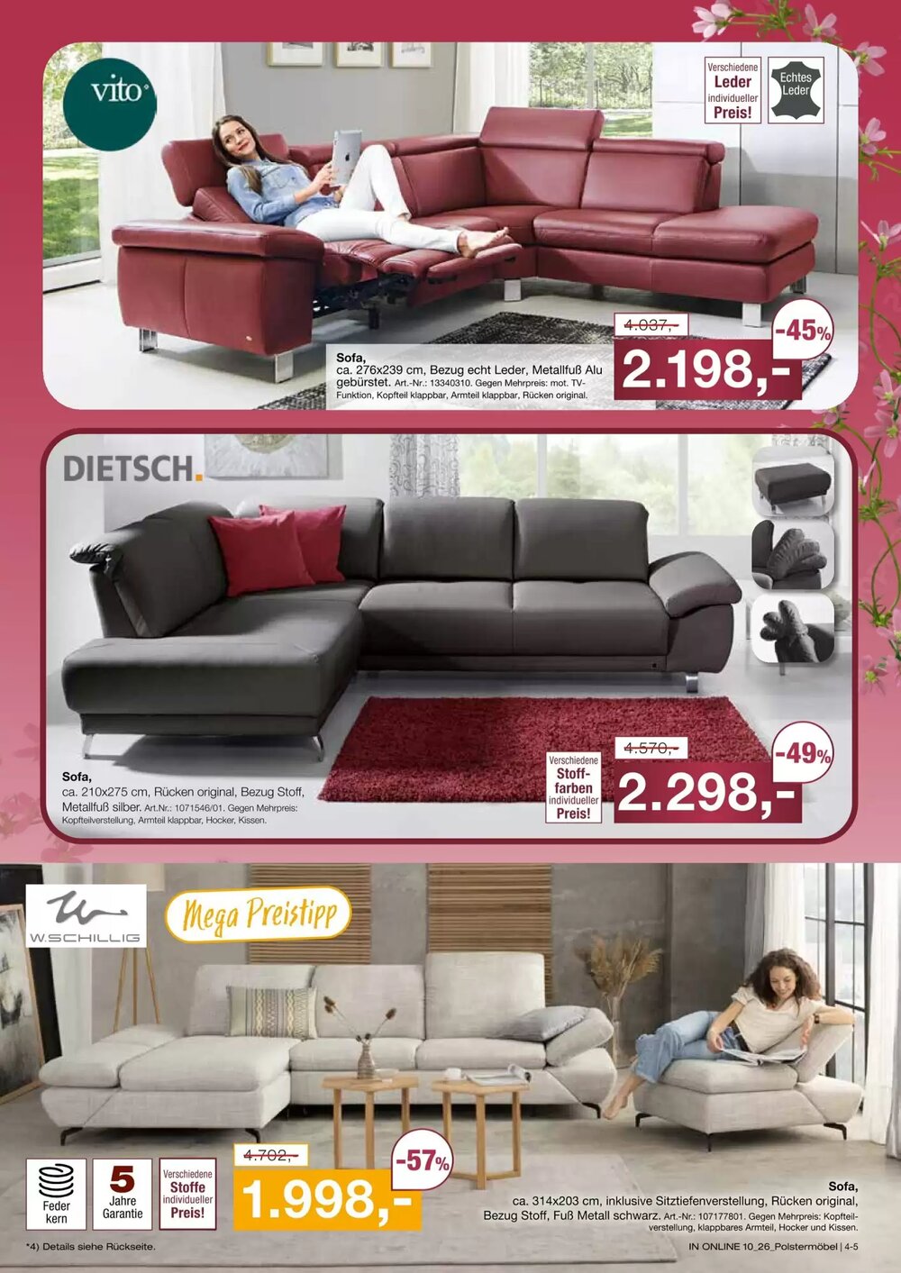 Möbel Inhofer Prospekt (ab 16.04.2026) zum Blättern - Seite 5