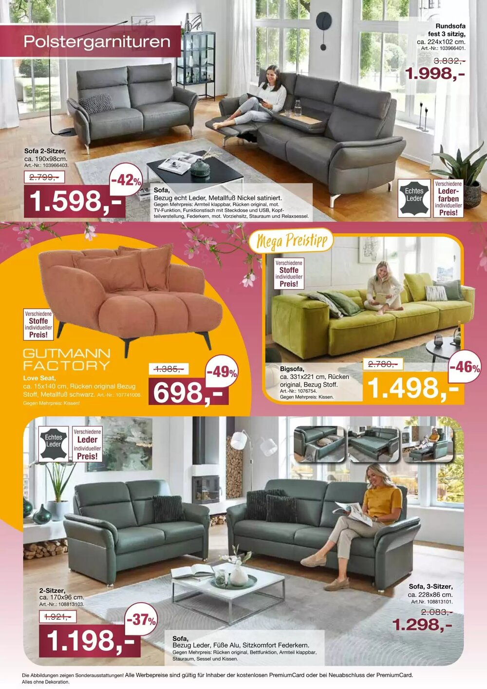 Möbel Inhofer Prospekt (ab 16.04.2026) zum Blättern - Seite 6