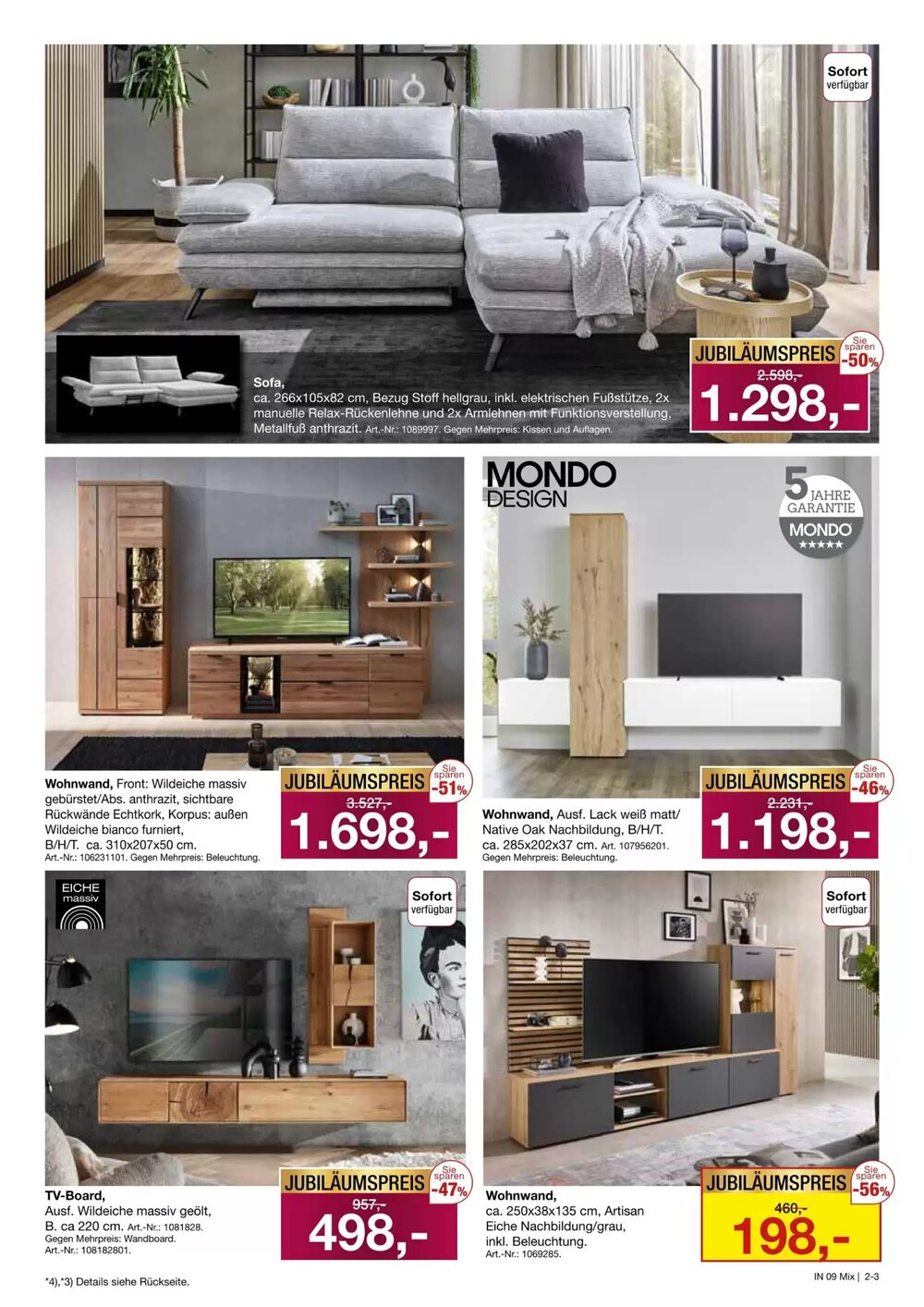 Möbel Inhofer Prospekt (ab 16.04.2026) zum Blättern - Seite 3