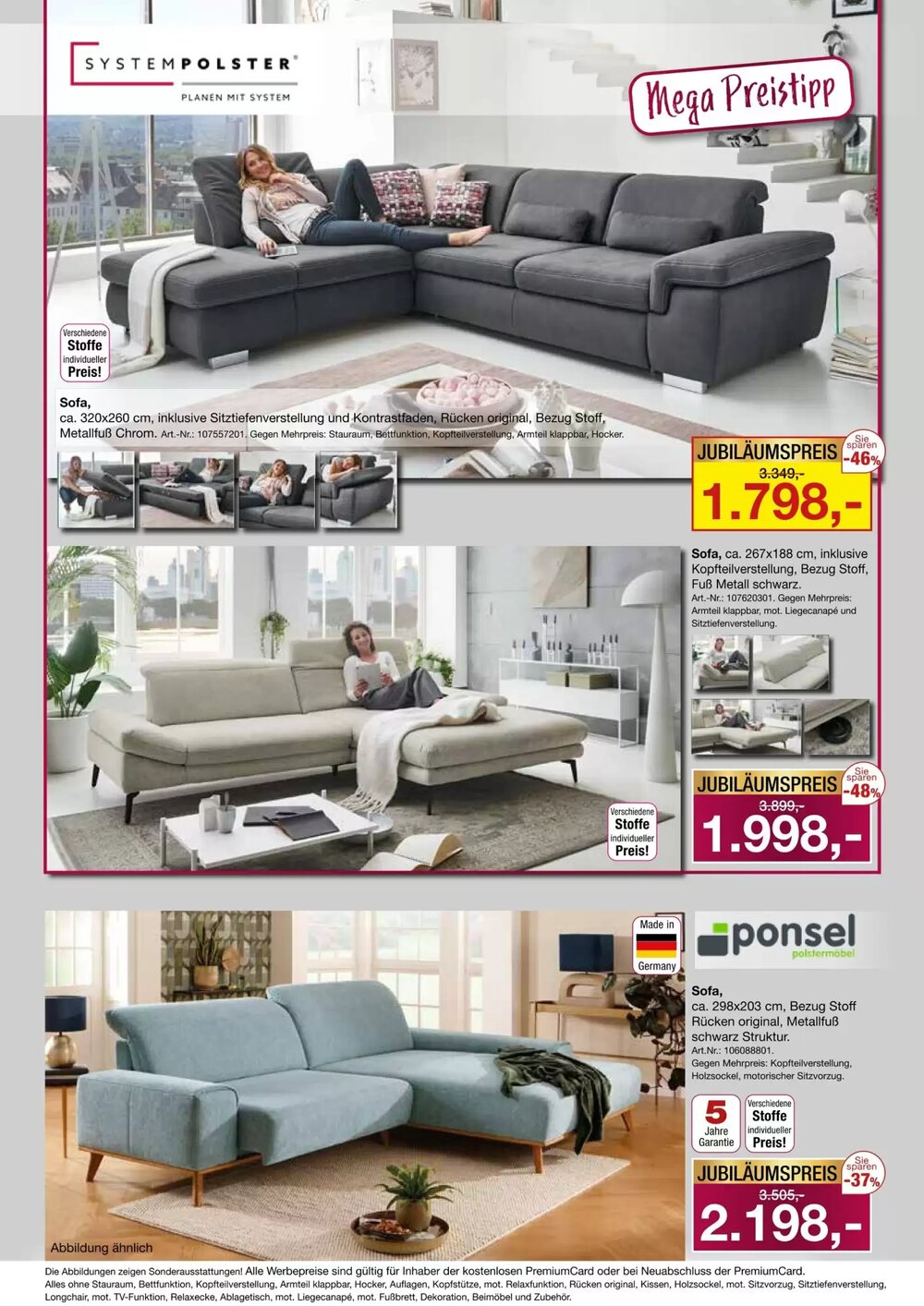 Möbel Inhofer Prospekt (ab 16.04.2026) zum Blättern - Seite 4