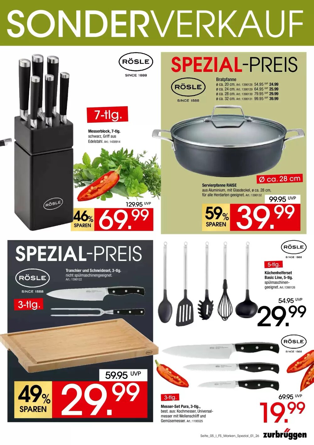 Zurbrüggen Prospekt (ab 16.04.2026) zum Blättern - Seite 5