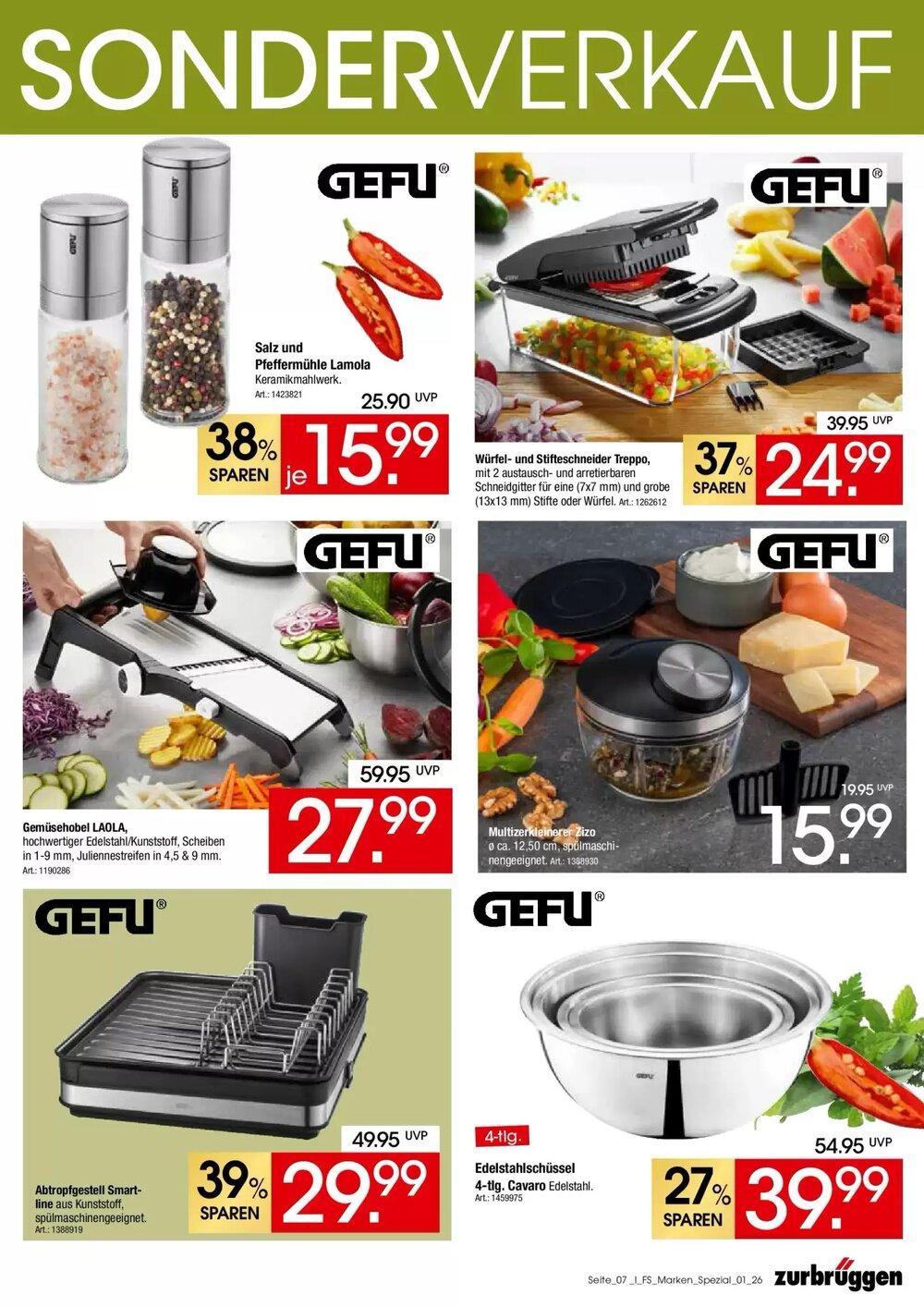 Zurbrüggen Prospekt (ab 16.04.2026) zum Blättern - Seite 7