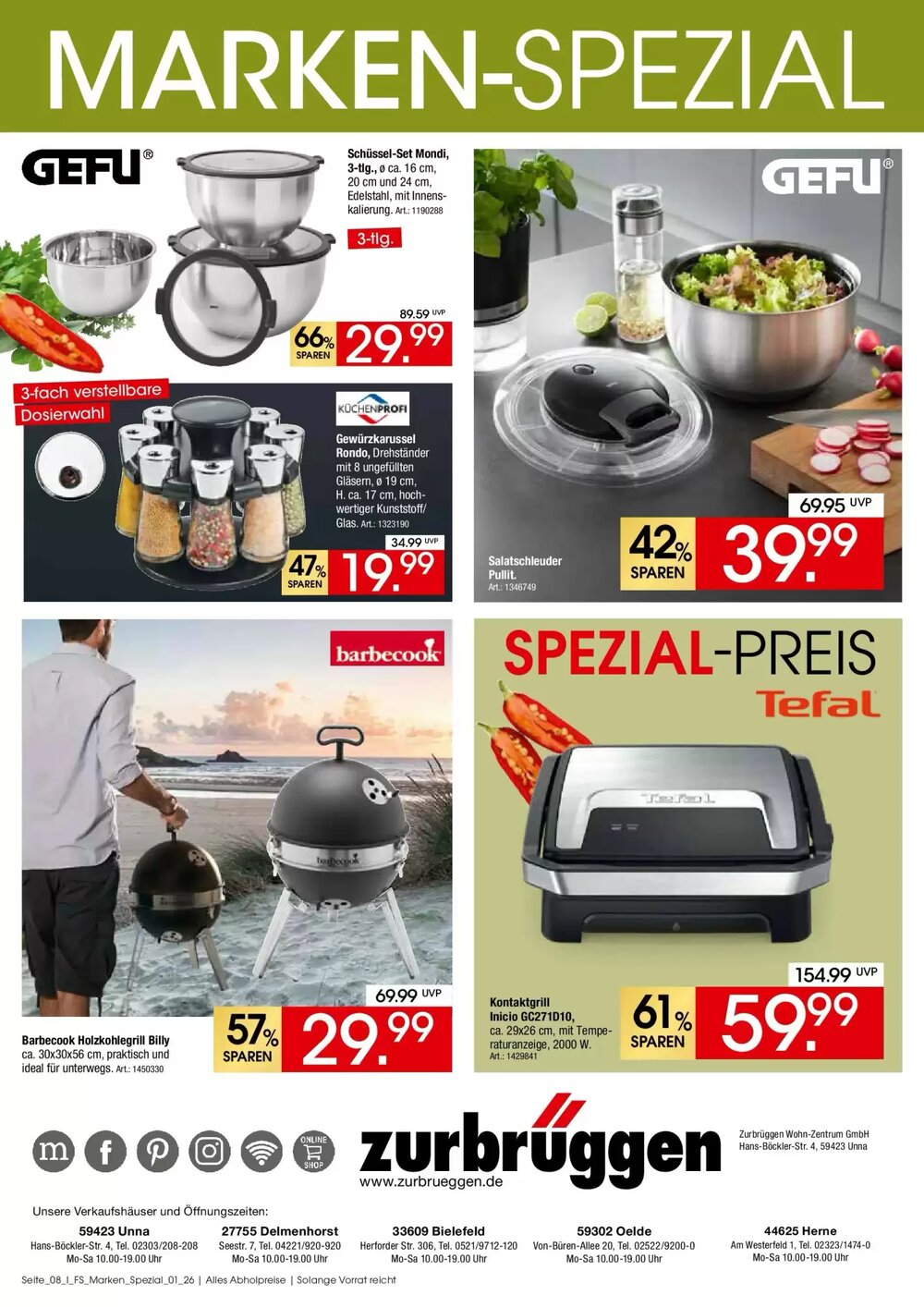 Zurbrüggen Prospekt (ab 16.04.2026) zum Blättern - Seite 8