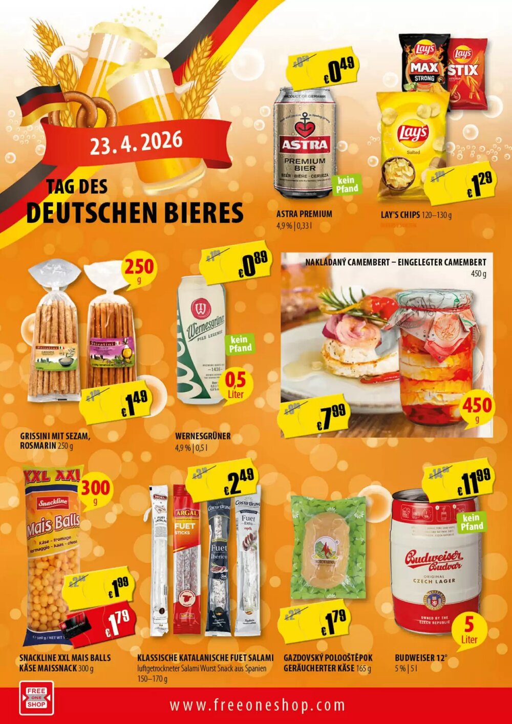 FreeOneShop Prospekt (ab 17.04.2026) zum Blättern - Seite 2