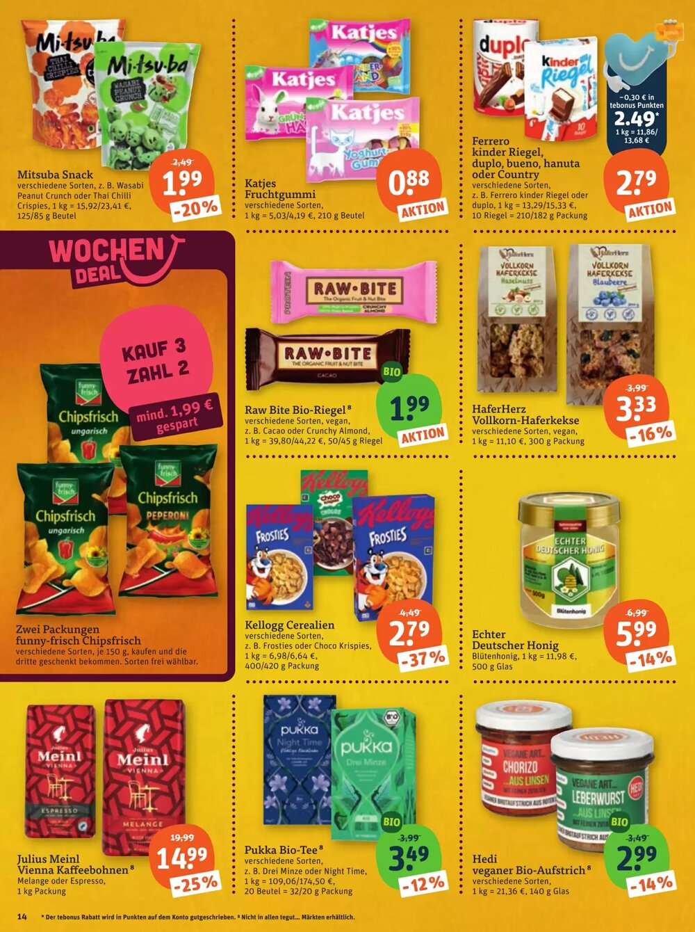 tegut Prospekt (ab 17.04.2026) zum Blättern - Seite 16