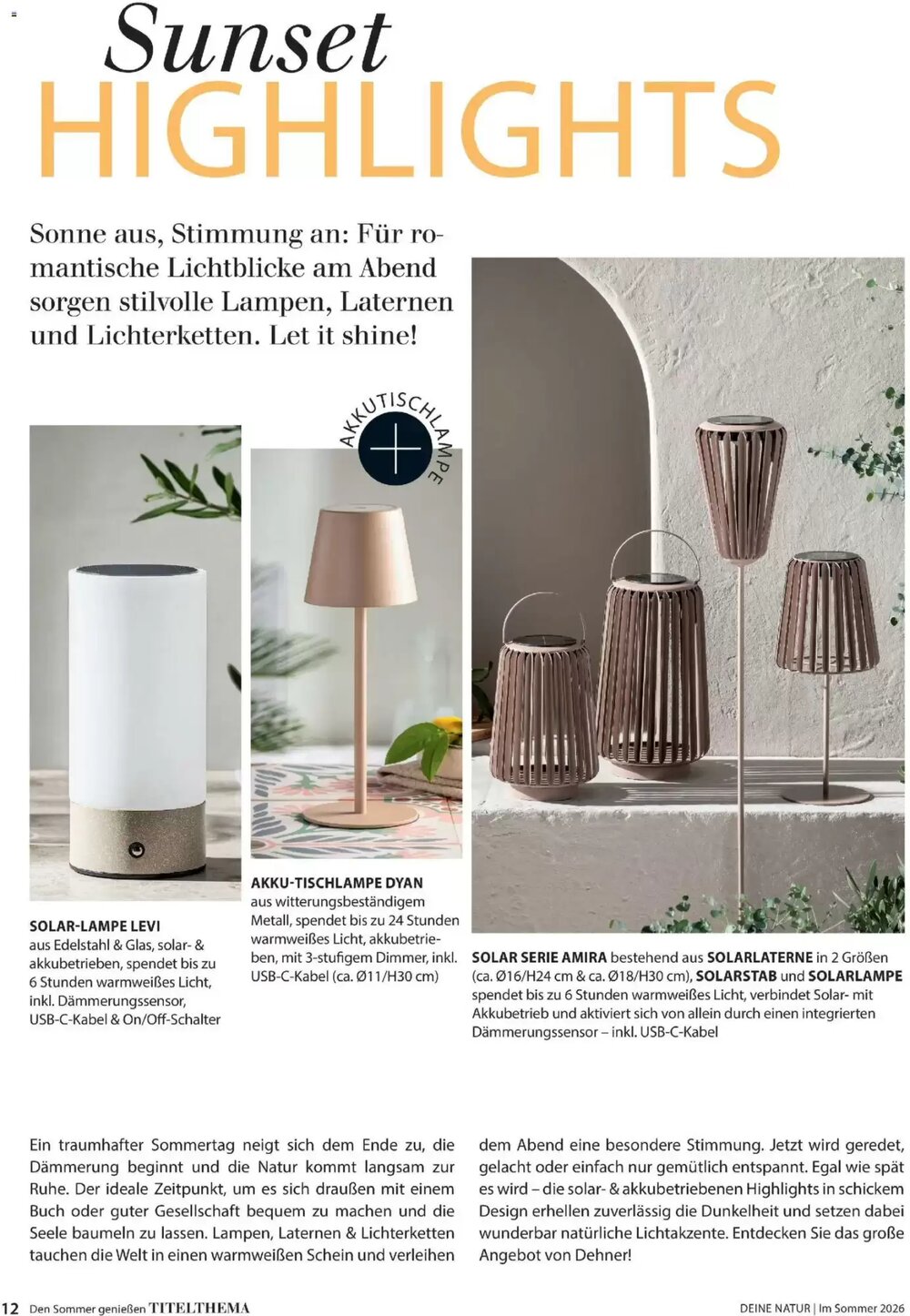 Dehner Prospekt (ab 17.04.2026) zum Blättern - Seite 12