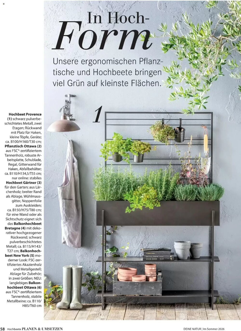 Dehner Prospekt (ab 17.04.2026) zum Blättern - Seite 58