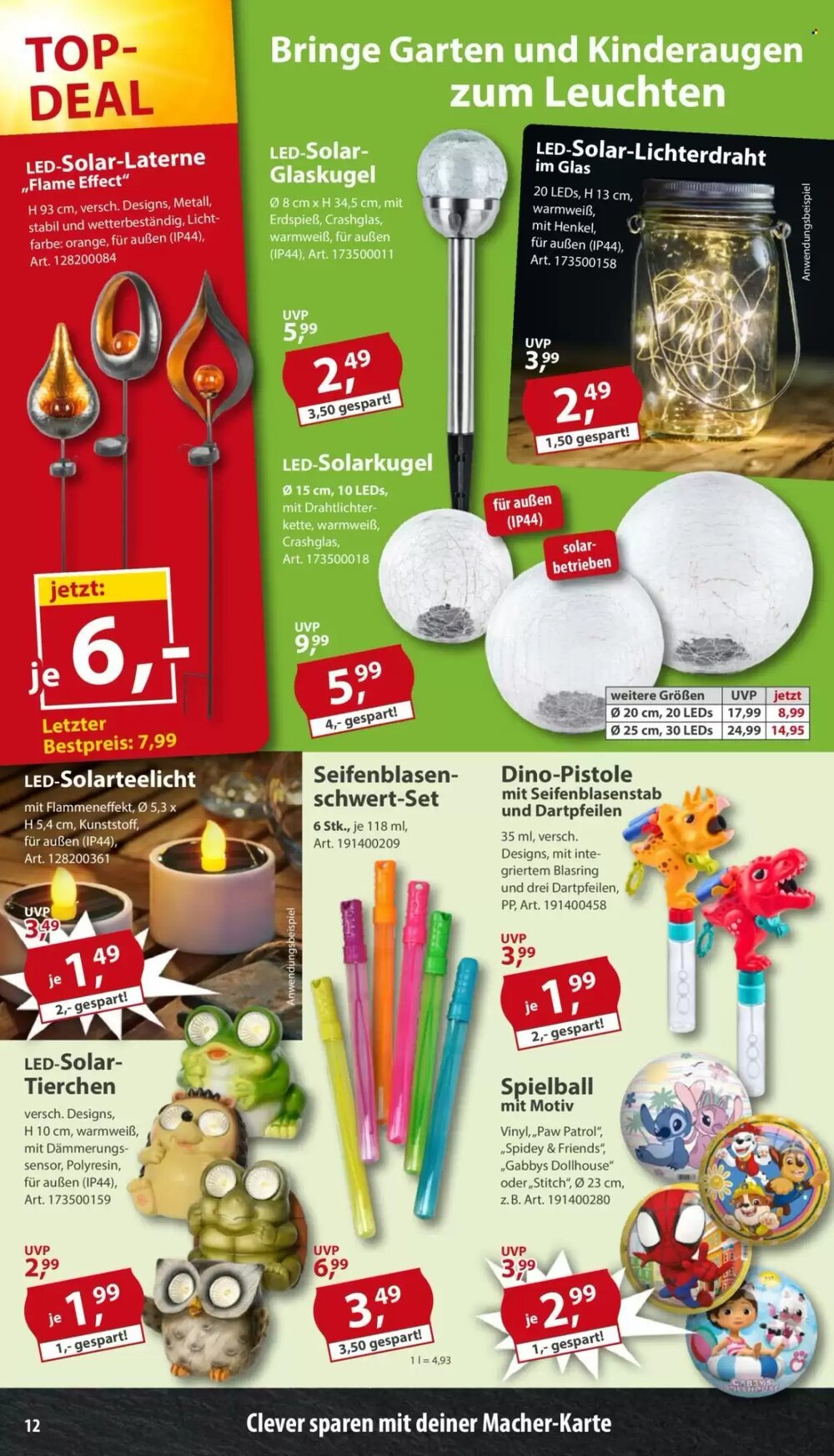 Sonderpreis Baumarkt Prospekt (ab 18.04.2026) zum Blättern - Seite 12