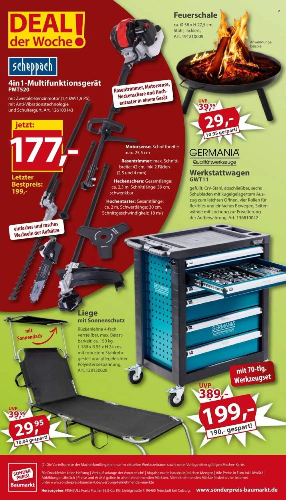 Sonderpreis Baumarkt Prospekt (ab 18.04.2026) zum Blättern - Seite 20