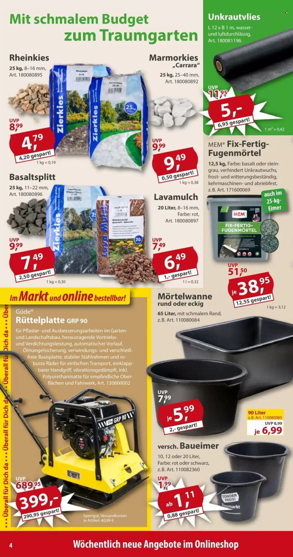 Sonderpreis Baumarkt Prospekt (ab 18.04.2026) zum Blättern - Seite 4