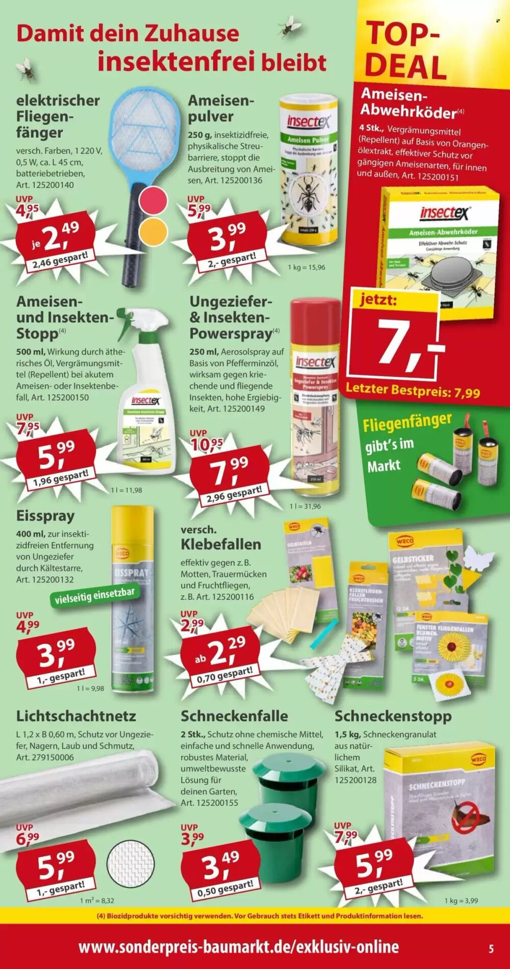 Sonderpreis Baumarkt Prospekt (ab 18.04.2026) zum Blättern - Seite 5