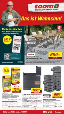 toom Baumarkt Prospekt (ab 18.04.2026) zum Blättern