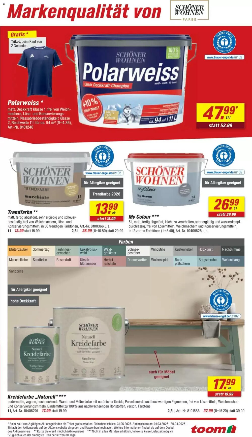 toom Baumarkt Prospekt (ab 18.04.2026) zum Blättern - Seite 23