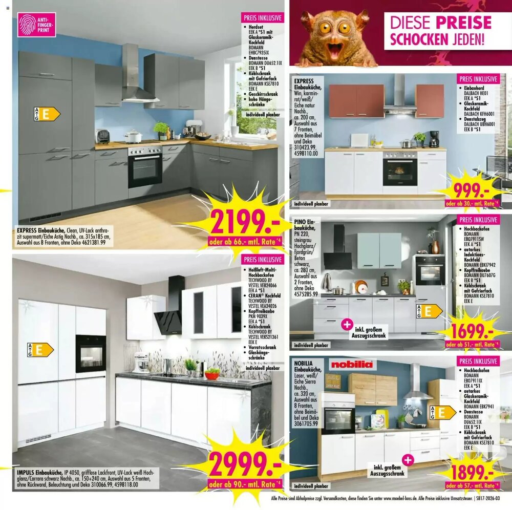 Möbel Boss Prospekt (ab 18.04.2026) zum Blättern - Seite 3