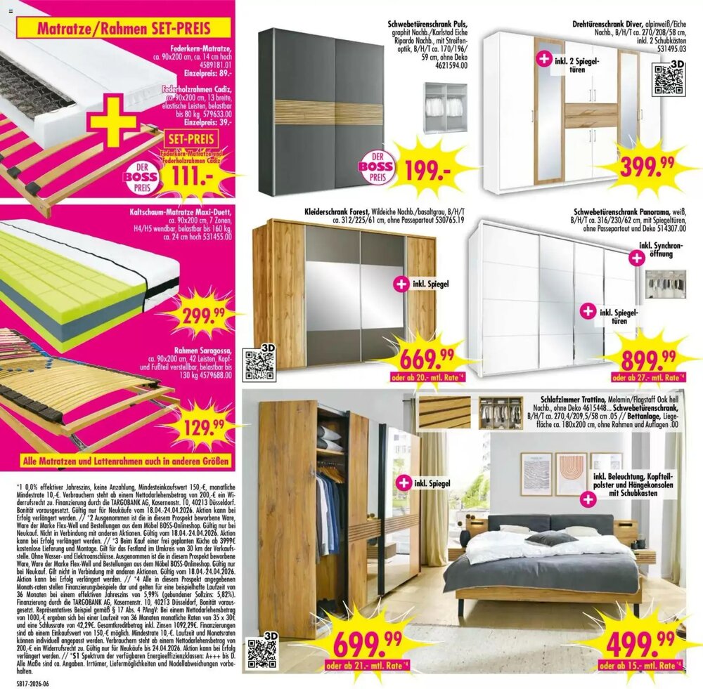 Möbel Boss Prospekt (ab 18.04.2026) zum Blättern - Seite 6