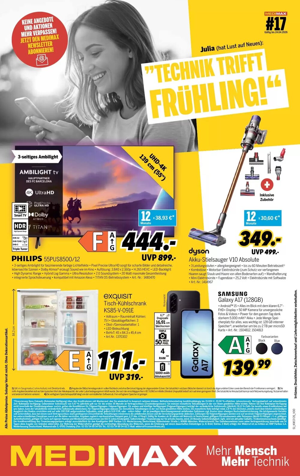 MEDIMAX Prospekt (ab 18.04.2026) zum Blättern - Seite 1