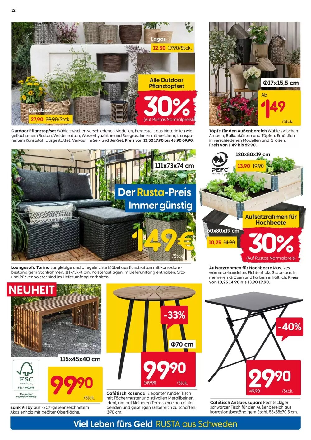 Rusta Prospekt (ab 18.04.2026) zum Blättern - Seite 12
