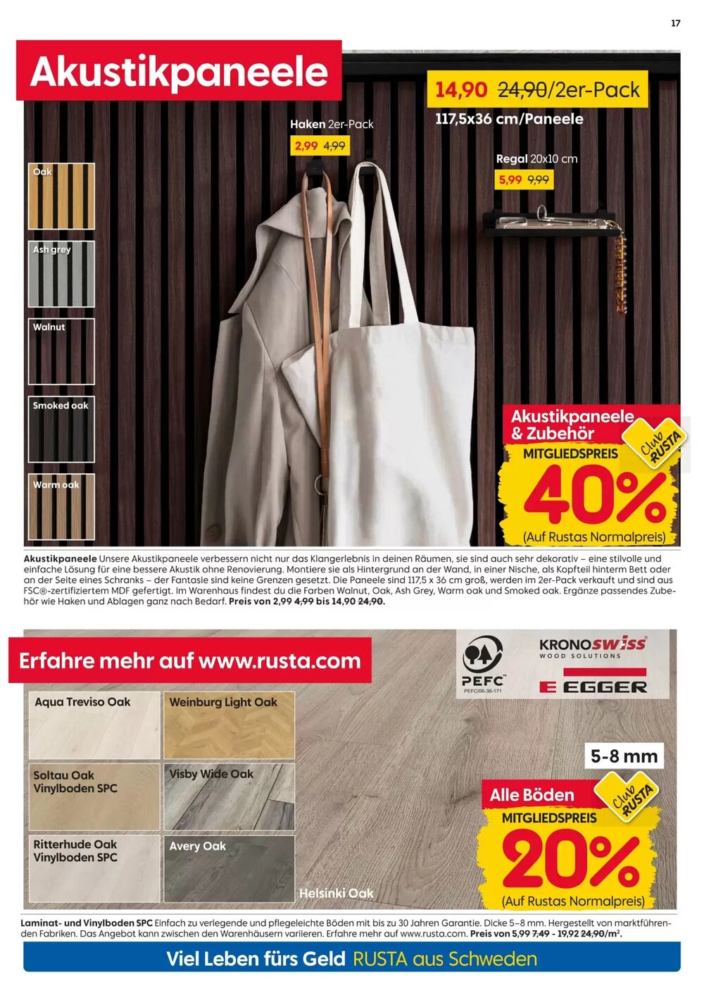 Rusta Prospekt (ab 18.04.2026) zum Blättern - Seite 17