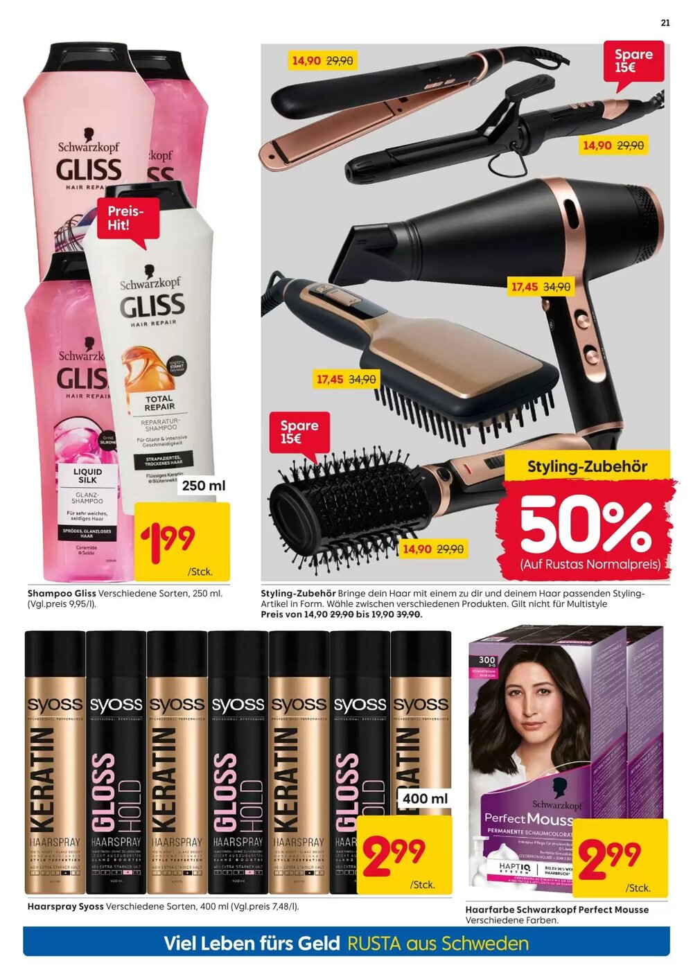 Rusta Prospekt (ab 18.04.2026) zum Blättern - Seite 21