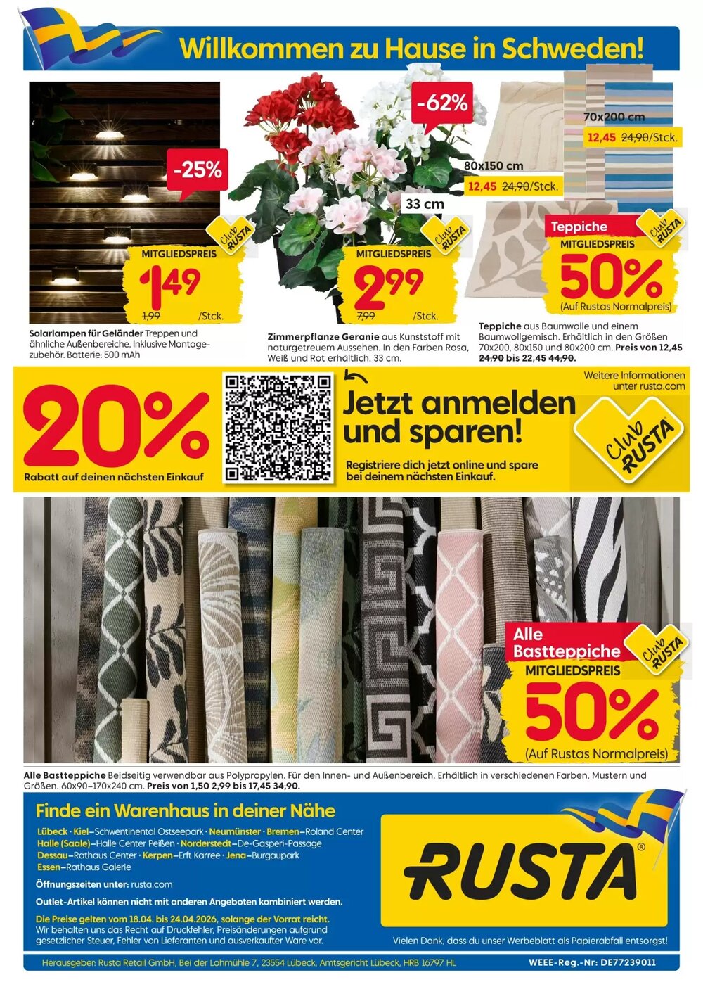 Rusta Prospekt (ab 18.04.2026) zum Blättern - Seite 24