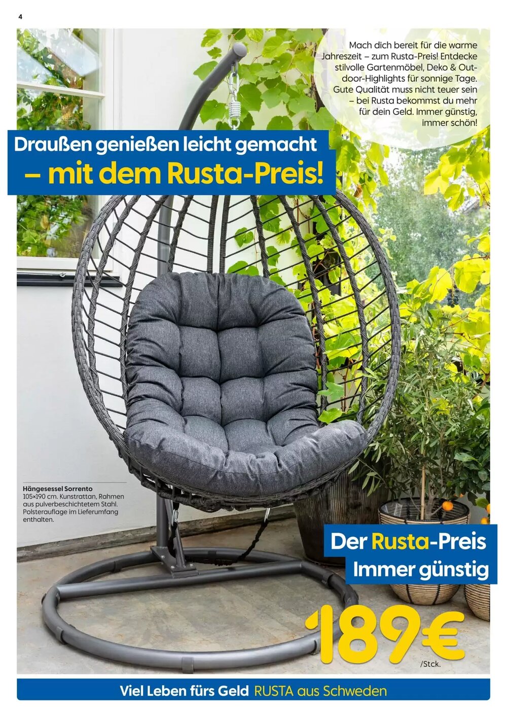 Rusta Prospekt (ab 18.04.2026) zum Blättern - Seite 4