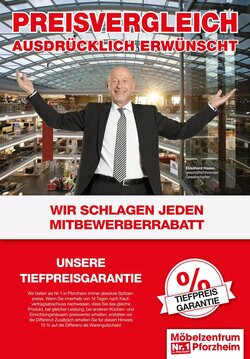 Möbelzentrum Pforzheim Prospekt (ab 18.04.2026) zum Blättern
