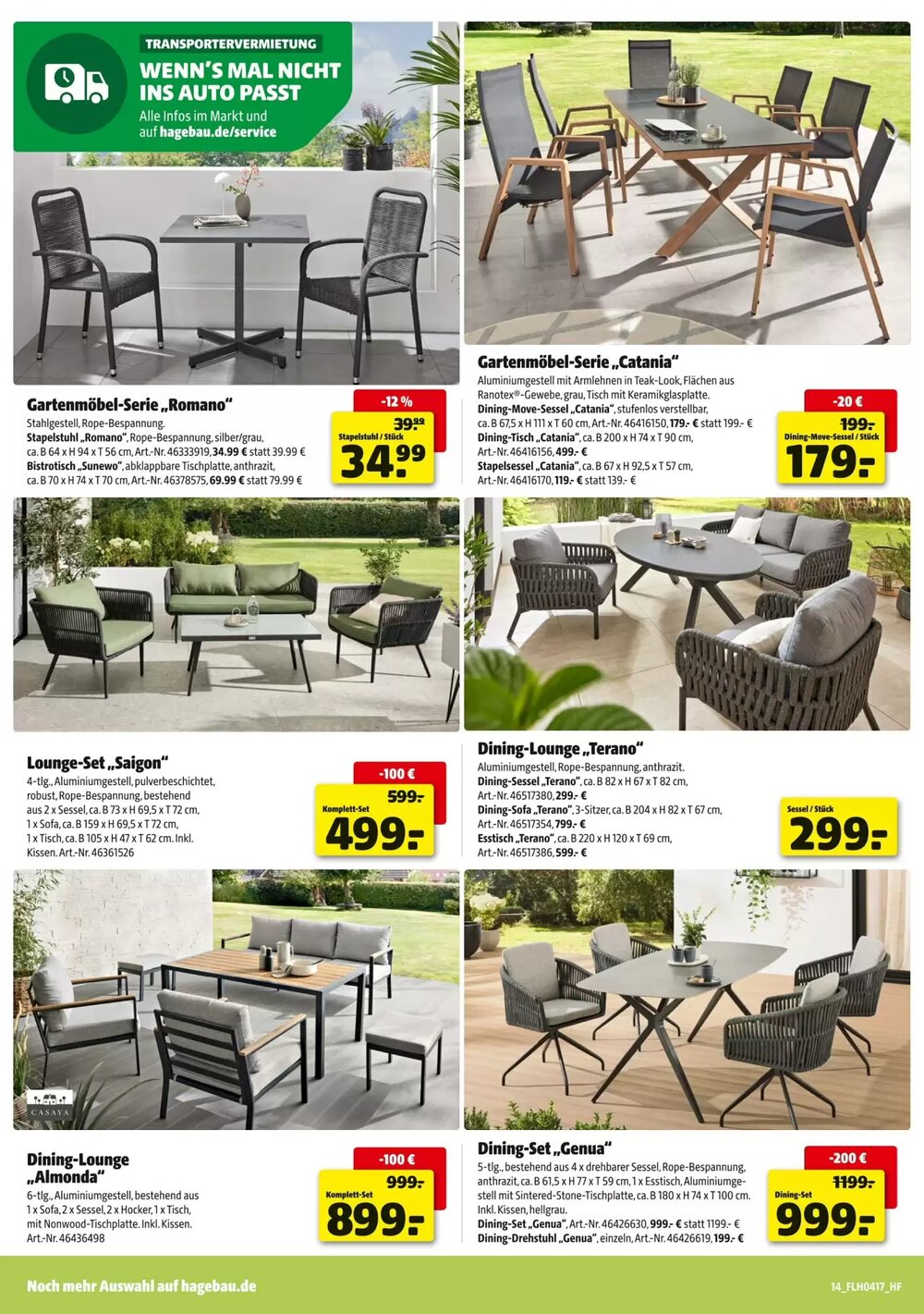 Hagebau Prospekt (ab 18.04.2026) zum Blättern - Seite 14