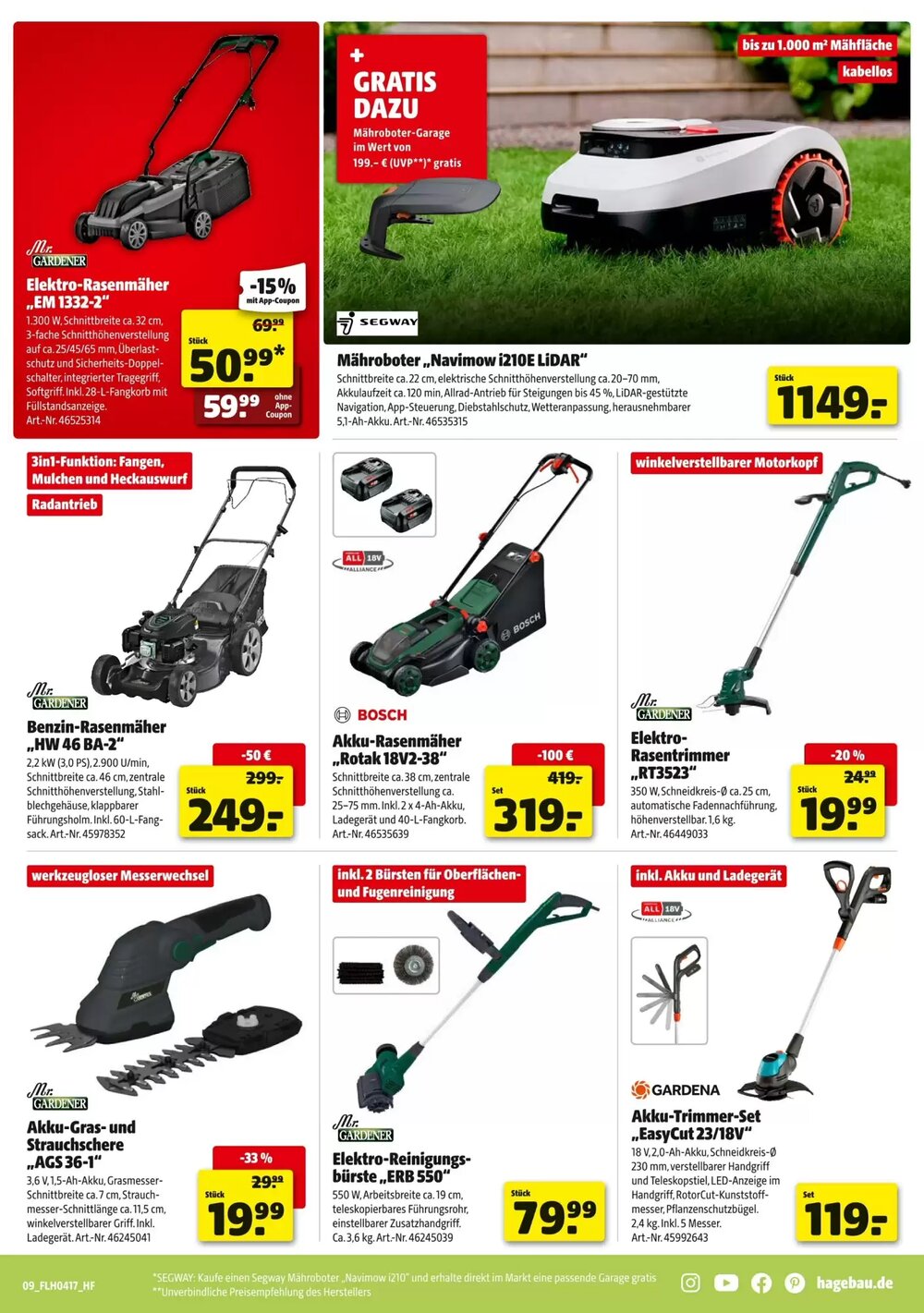 Hagebau Prospekt (ab 18.04.2026) zum Blättern - Seite 9