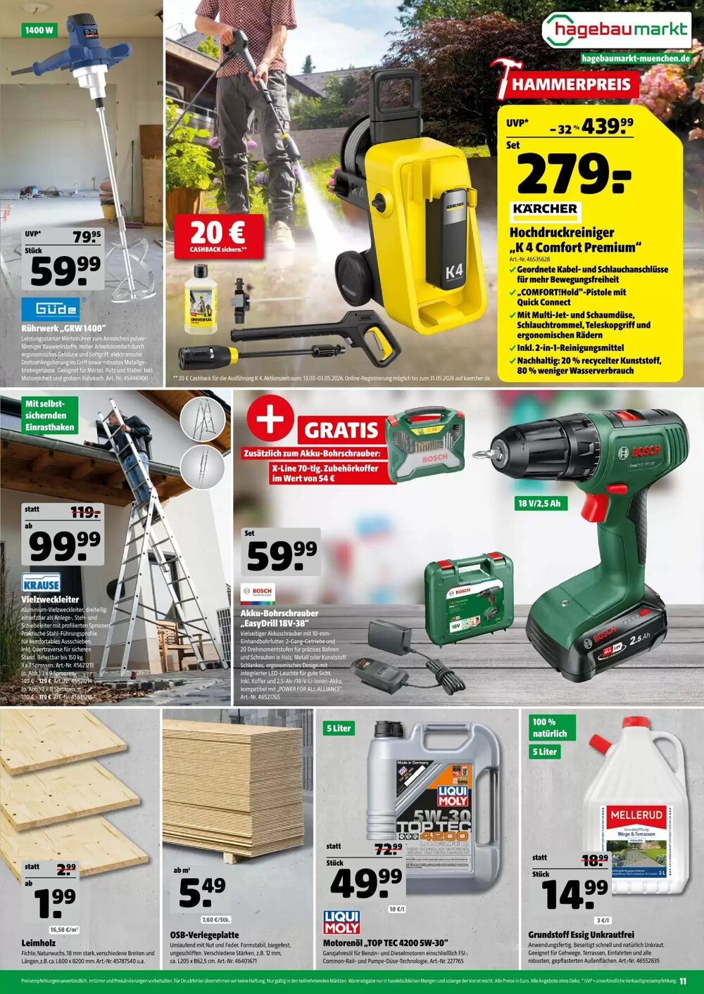 Hagebau Prospekt (ab 18.04.2026) zum Blättern - Seite 11