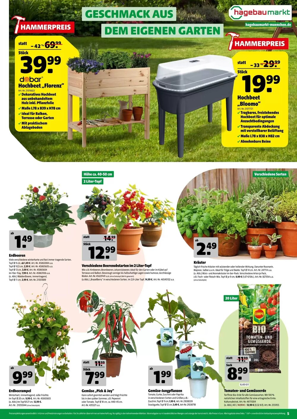 Hagebau Prospekt (ab 18.04.2026) zum Blättern - Seite 5