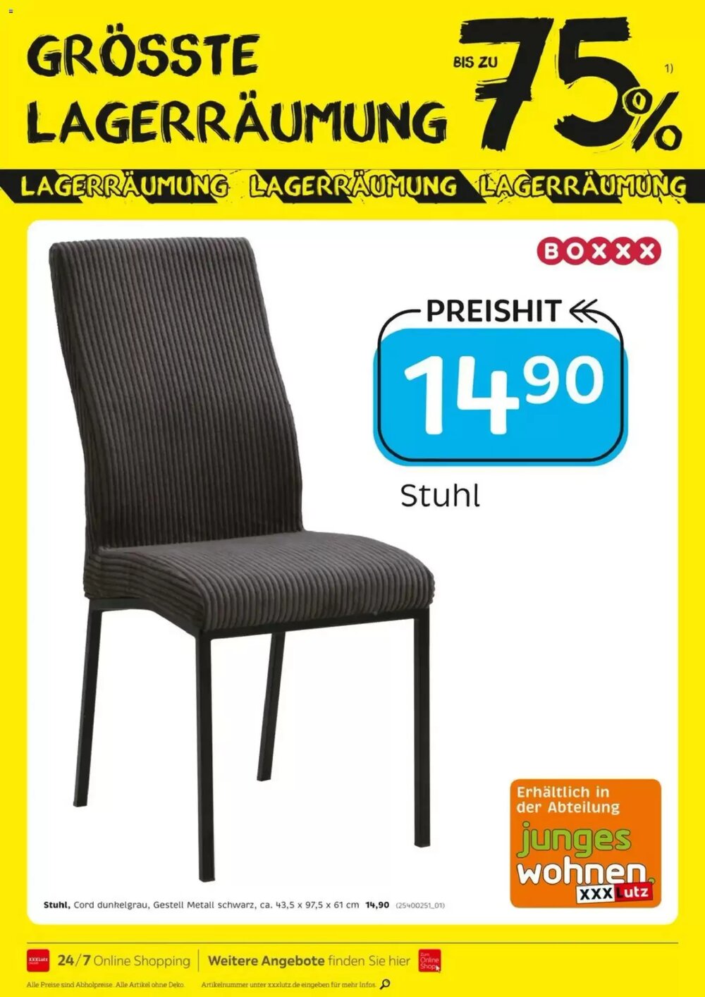 XXXLutz Prospekt (ab 18.04.2026) zum Blättern - Seite 7