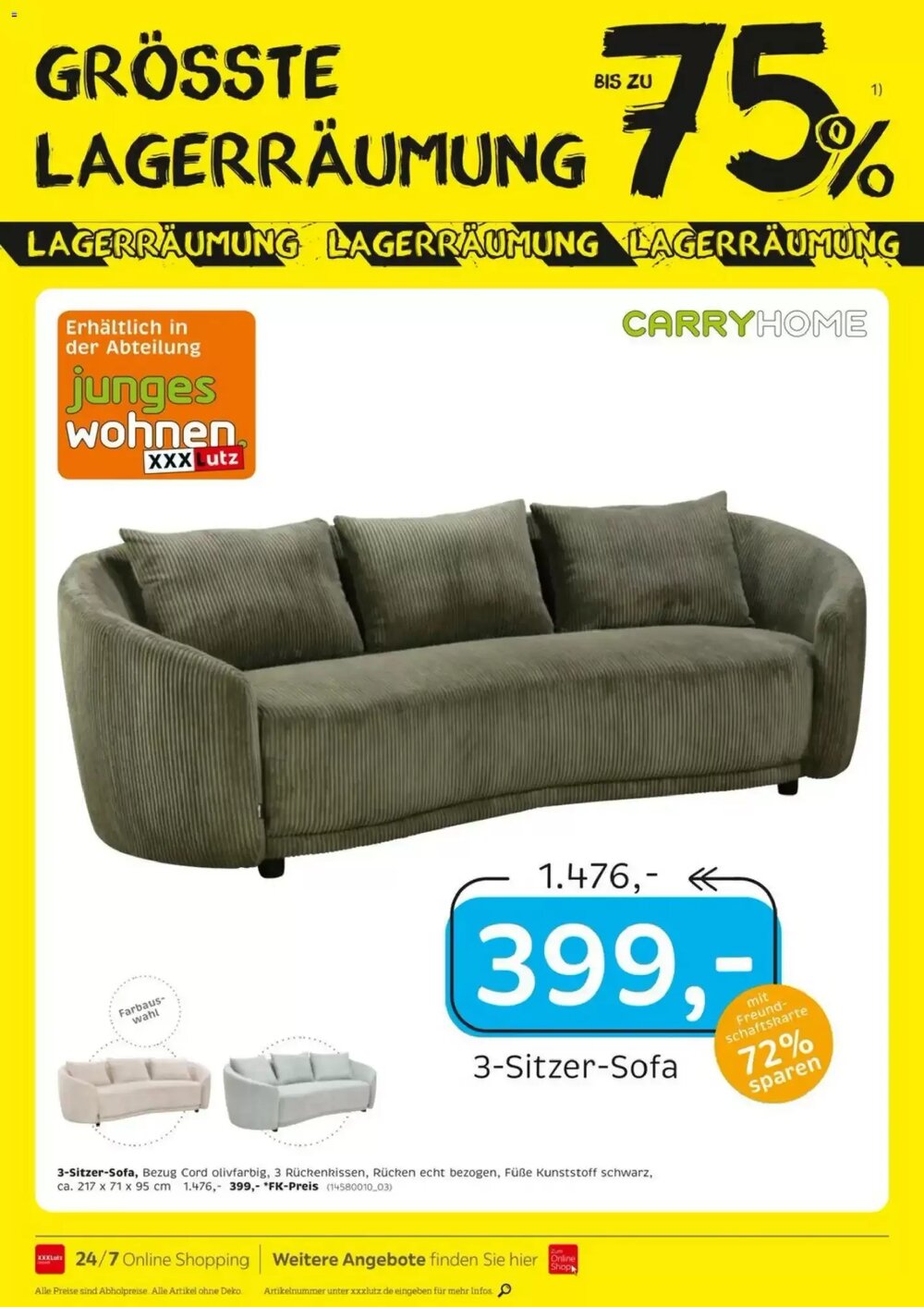 XXXLutz Prospekt (ab 18.04.2026) zum Blättern - Seite 9