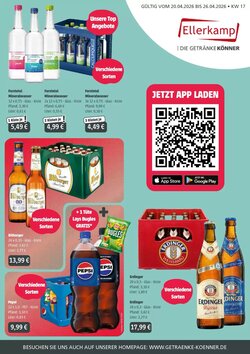 Ellerkamp Getränke Prospekt (ab 19.04.2026) zum Blättern