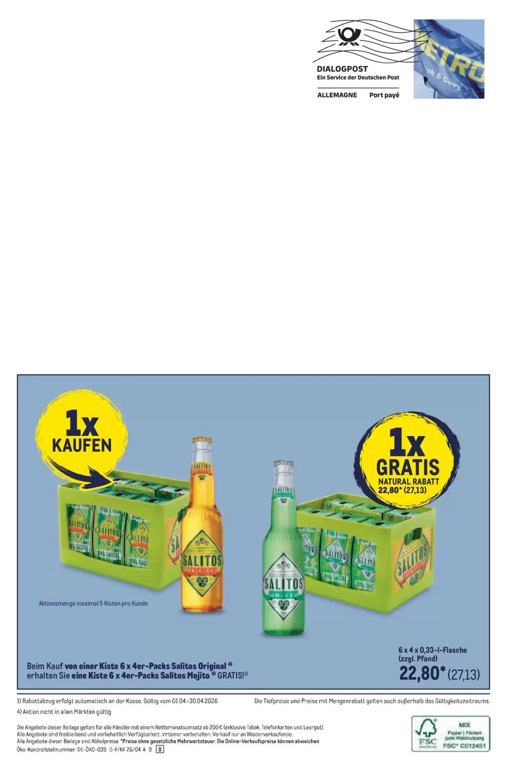 METRO Prospekt (ab 19.04.2026) zum Blättern - Seite 21