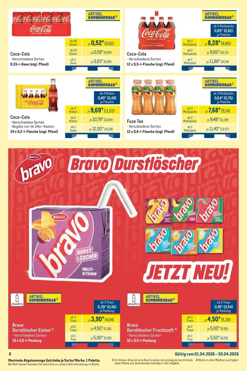 METRO Prospekt (ab 19.04.2026) zum Blättern - Seite 8