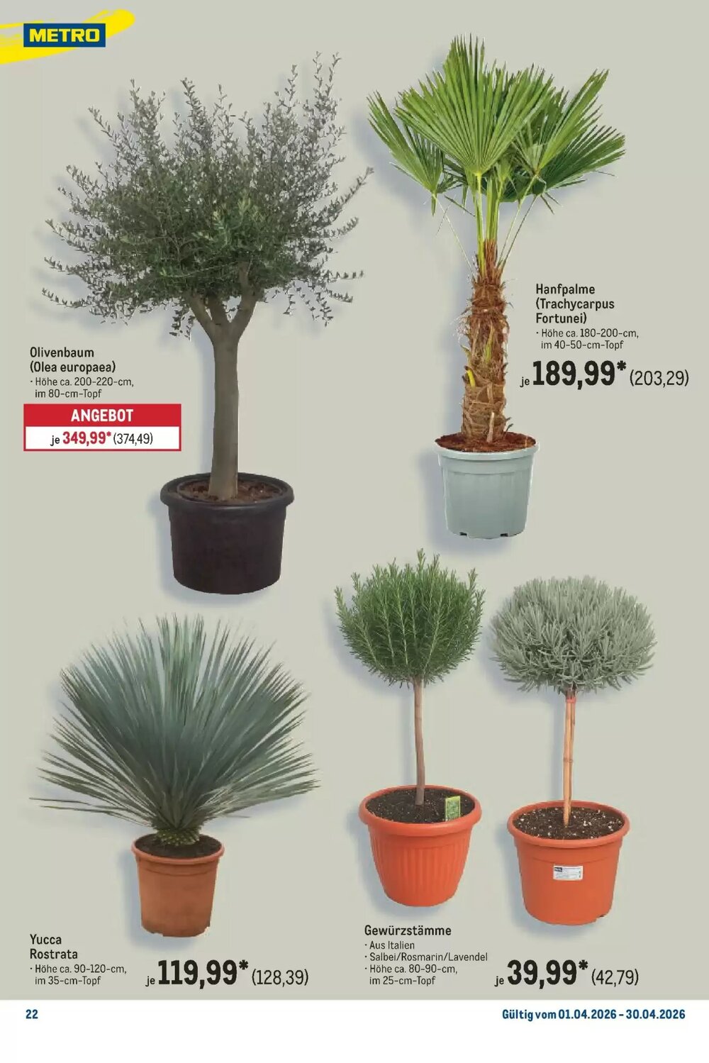 METRO Prospekt (ab 19.04.2026) zum Blättern - Seite 22