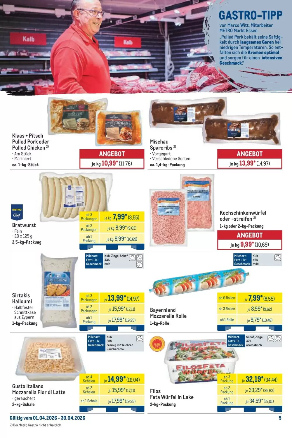 METRO Prospekt (ab 19.04.2026) zum Blättern - Seite 5